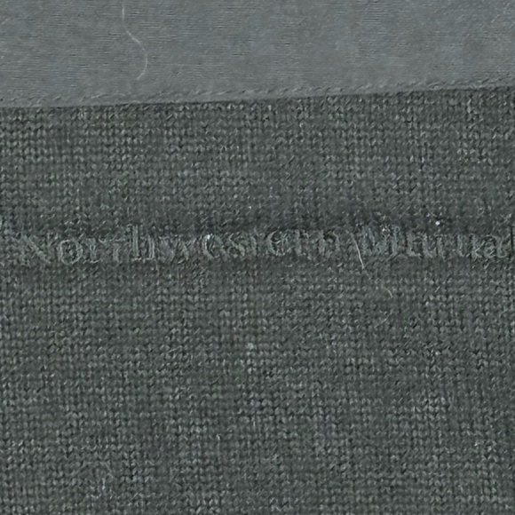 Landway Capitan Sweater-Knit Fleece Jacket Nylon Trim Black NWT Small Chest Logo - Picture 6 of 10